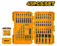 45-Piece Impact Screwdriver Bit Set