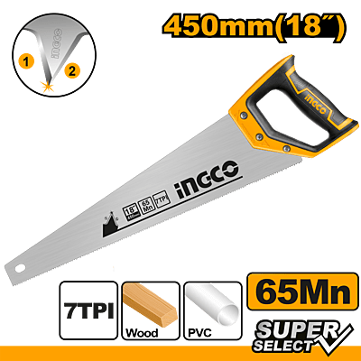 INGCO Hand Saw HHAS15450