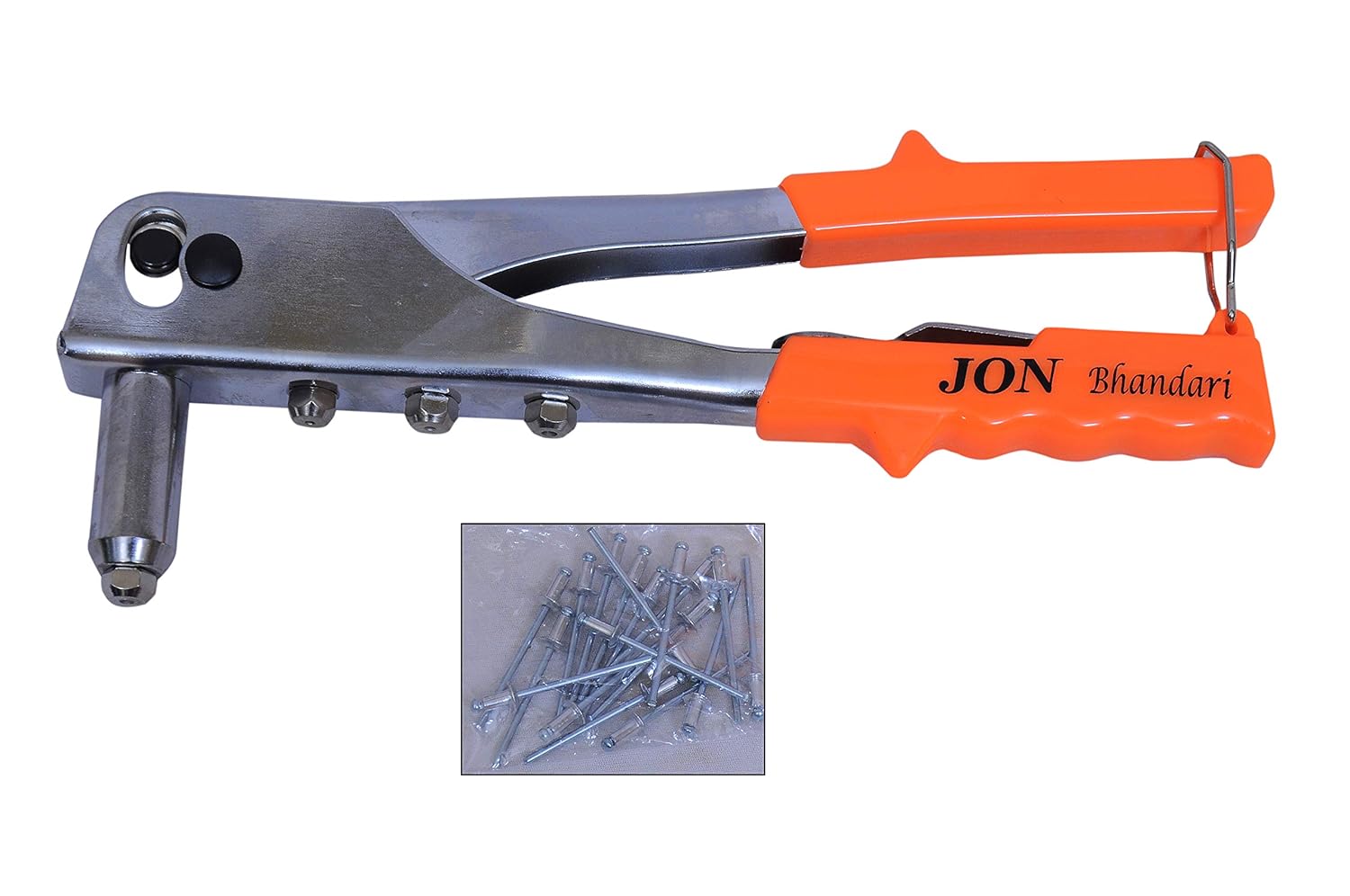 Jon Bhandari Hand Riveter 10" With Screws JB-R-006 Jon Bhandari Hand Riveter 10" With Screws JB-R-006