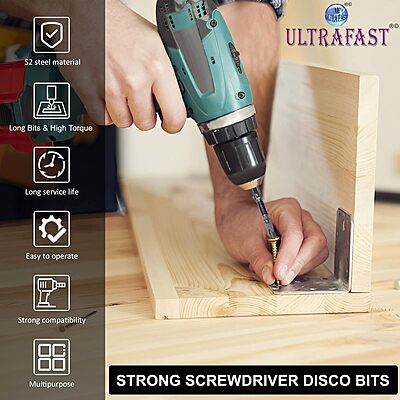 Ultra Fast Bits S-120 Ph2X65 mm Disco Platinum Series UF-S-120 Ultra Fast Bits S-120 Ph2X65 mm Disco Platinum Series UF-S-120