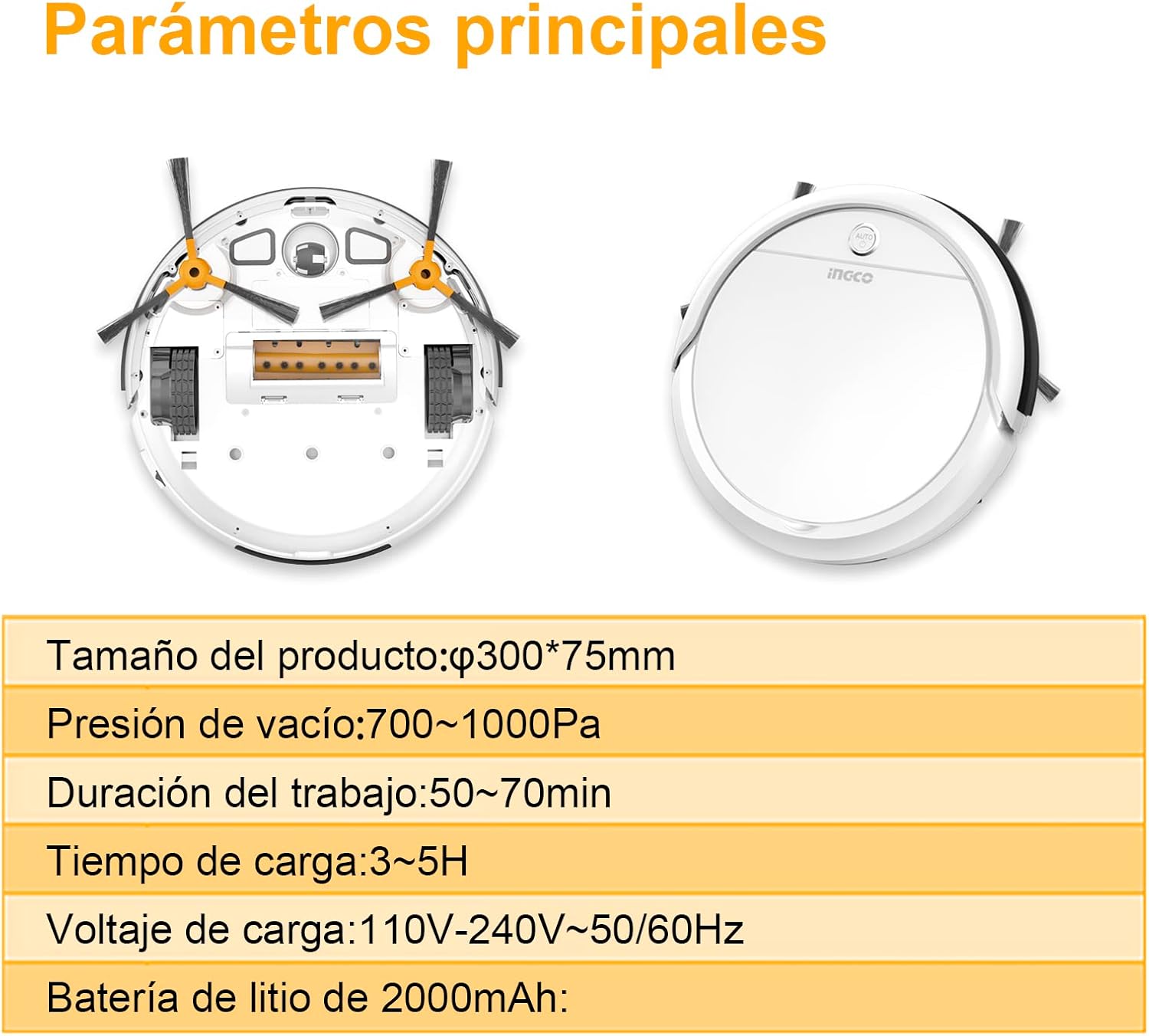 INGCO Robotic Vacuum Cleaner(Gyroscope Style) VCRG30261 INGCO Robotic Vacuum Cleaner(Gyroscope Style) VCRG30261