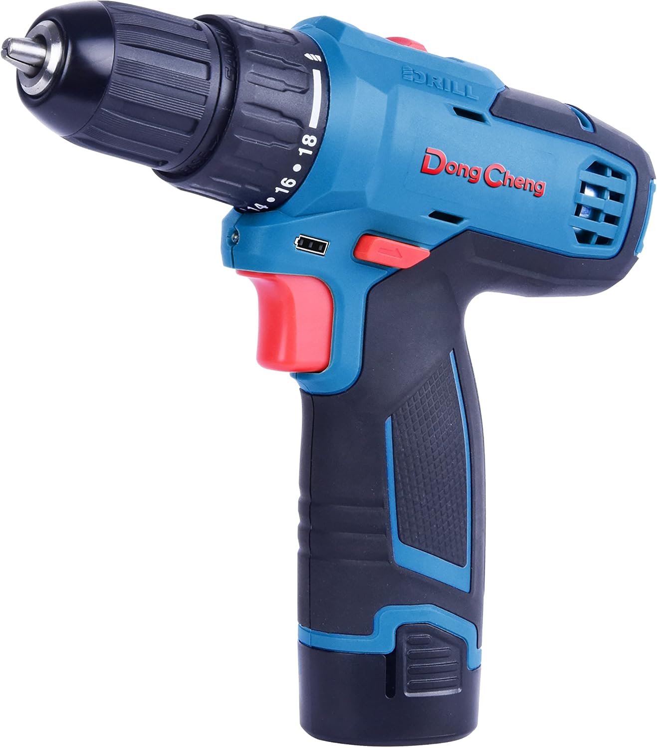 DongCheng Cordless Driver Drill DCJZ1202E (12V, 10mm)