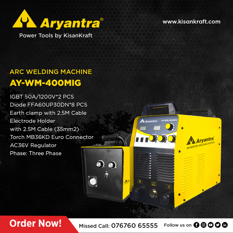 Aryantra Arc Welding Machine 1200V Aryantra Arc Welding Machine 1200V