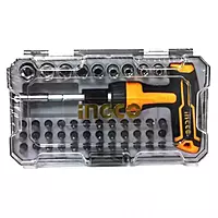 INGCO 47 Pcs T-Handle Wrench Screwdriver Set HKSDB0478