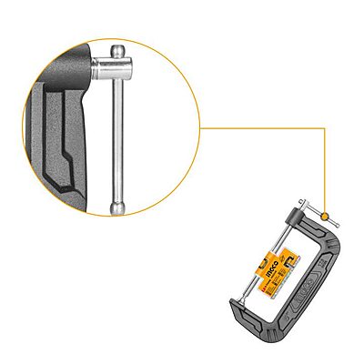 INGCO G Clamp HGC0106 (6") INGCO G Clamp HGC0106 (6")