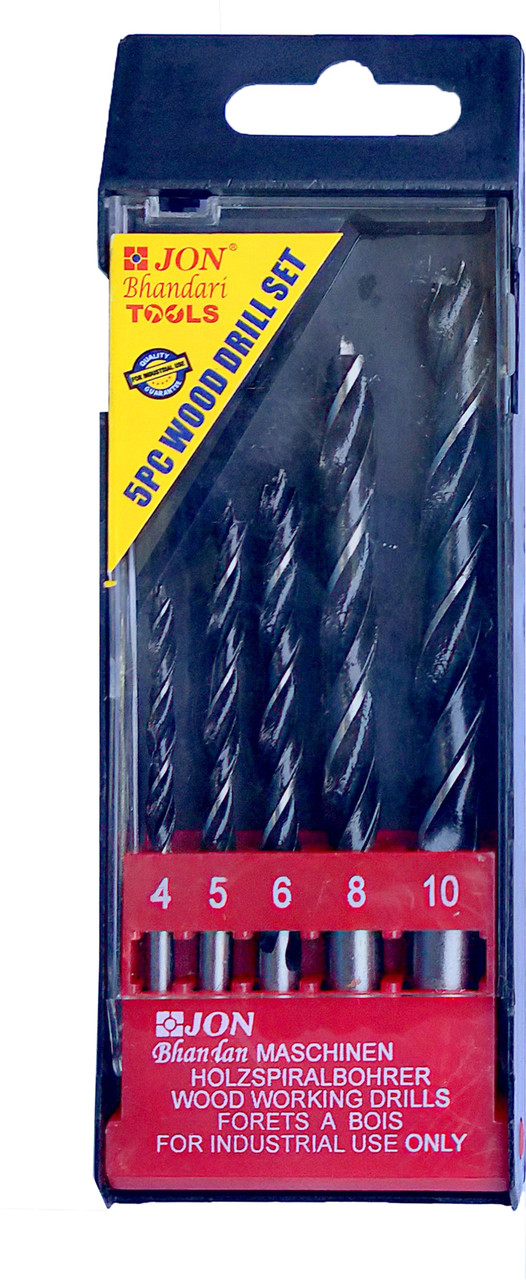 Jon Bhandari 5 Pcs Wood Drill Set JB-W-010 Jon Bhandari 5 Pcs Wood Drill Set JB-W-010