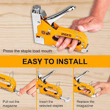 INGCO 3IN1 STAPLE GUN 4-14MM HSG1405 INGCO 3IN1 STAPLE GUN 4-14MM HSG1405