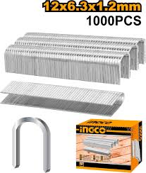 INGCO STAPLES 12X6.3X1.2MM STS0412