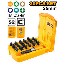 INGCO IMPACT SCREWDRIVER BITS 30PCS 25MM AKSD68303 INGCO IMPACT SCREWDRIVER BITS 30PCS 25MM AKSD68303