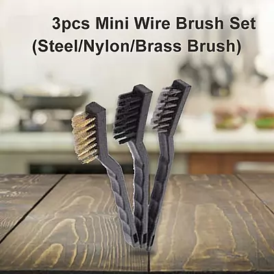 Jon Bhandari 3Pcs Wire Brush 9" Set  JB-B-020